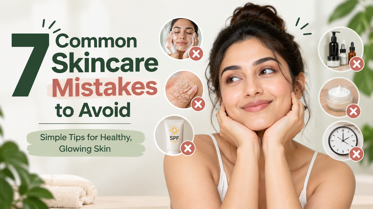 7 common skincare mistakes to avoid for healthy and glowing skin