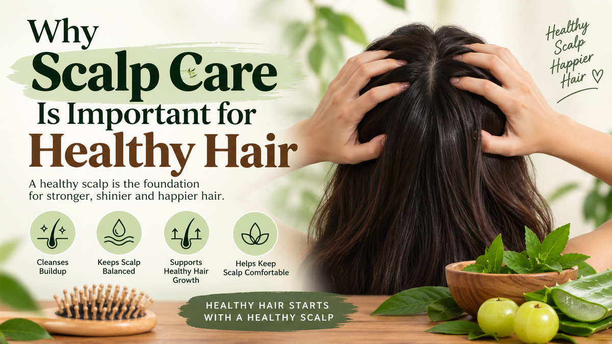 Why scalp care is important for healthy hair