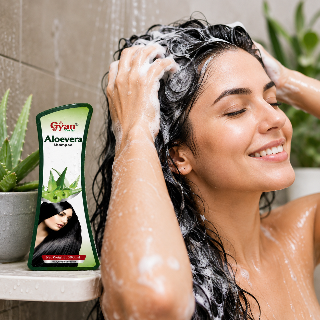 Aloe Vera Shampoo | Gyanveda