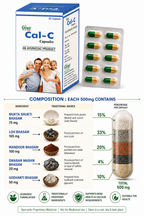 Cal-C Capsules – Natural Calcium & Bone Strength Supplement