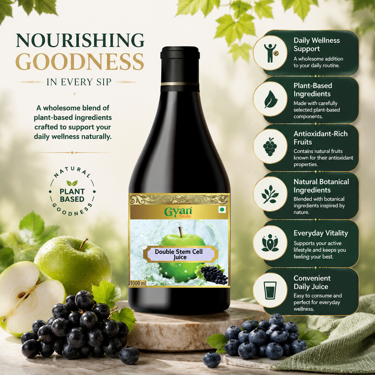 Double Stem Cell Juice - Gyanveda