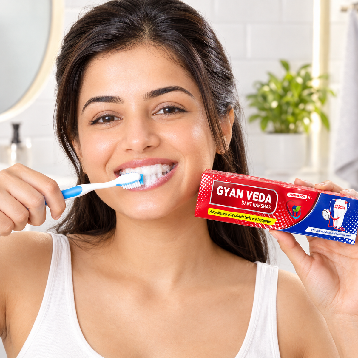 Dant Rakshak Ayurvedic Toothpaste (100g) - Complete Oral Care