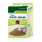 Garlic Ajwain Capsules (60 Capsules) - Ayurvedic Digestive & Heart Support