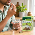 Garlic Ajwain Capsules (60 Capsules) - Ayurvedic Digestive & Heart Support