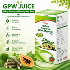 Giloy, Papaya & Wheatgrass Herbal Juice | GPW Juice - Gyanveda