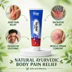 Pain Relief Ointment with Camphor, Eucalyptus - Herbal Joint & Muscle Care | Gyanveda