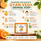 Gyanveda Orange Soap