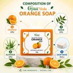 Gyanveda Orange Soap