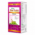A box of Gyan Hem Sakhi Syrup, an Ayurvedic product for women's health, shown at a three-quarter angle on a white background.