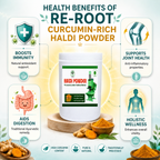 Pure Organic Turmeric (Haldi) Powder | Gyanveda Herbals