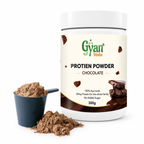 Herbal Protein Supplement Powder with Whey, Shatavari, Ashwagandha & Amla | Gyanveda