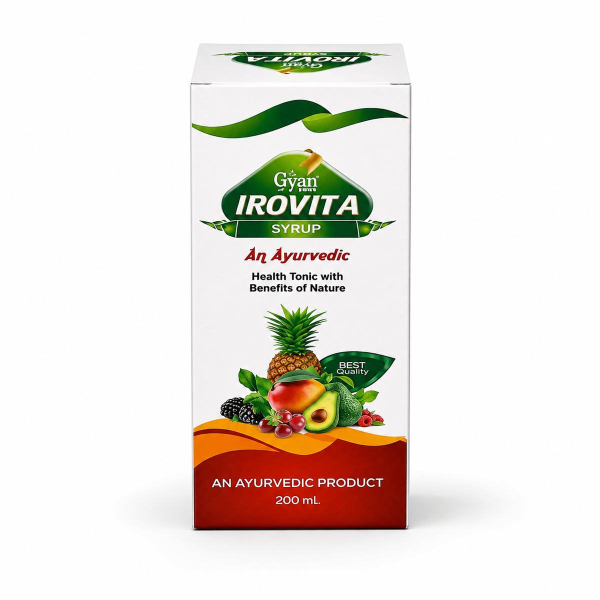 Irovita Syrup - Ayurvedic Health & Wellness Tonic
