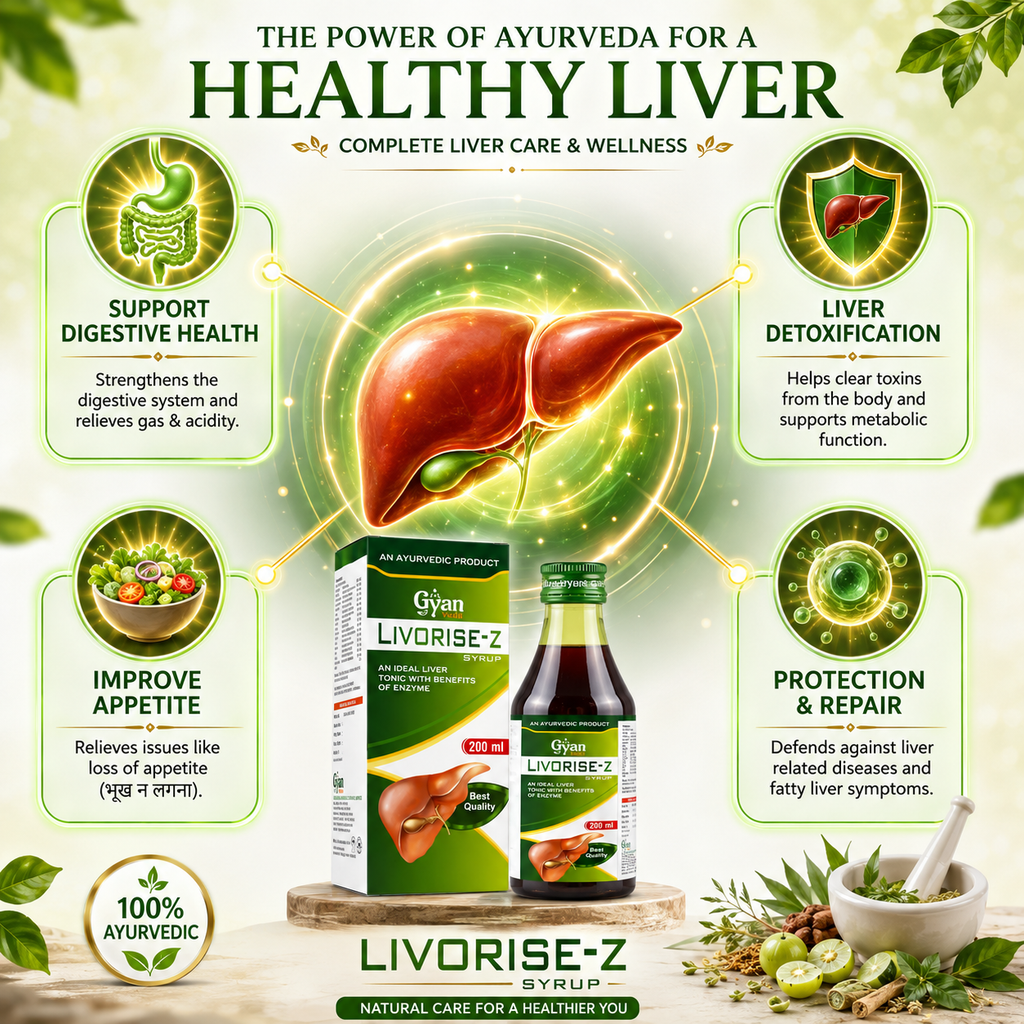 LIVORISE-Z SYRUP - Ayurvedic Liver Support Syrup