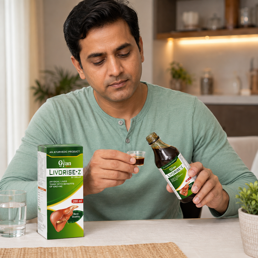 LIVORISE-Z SYRUP - Ayurvedic Liver Support Syrup