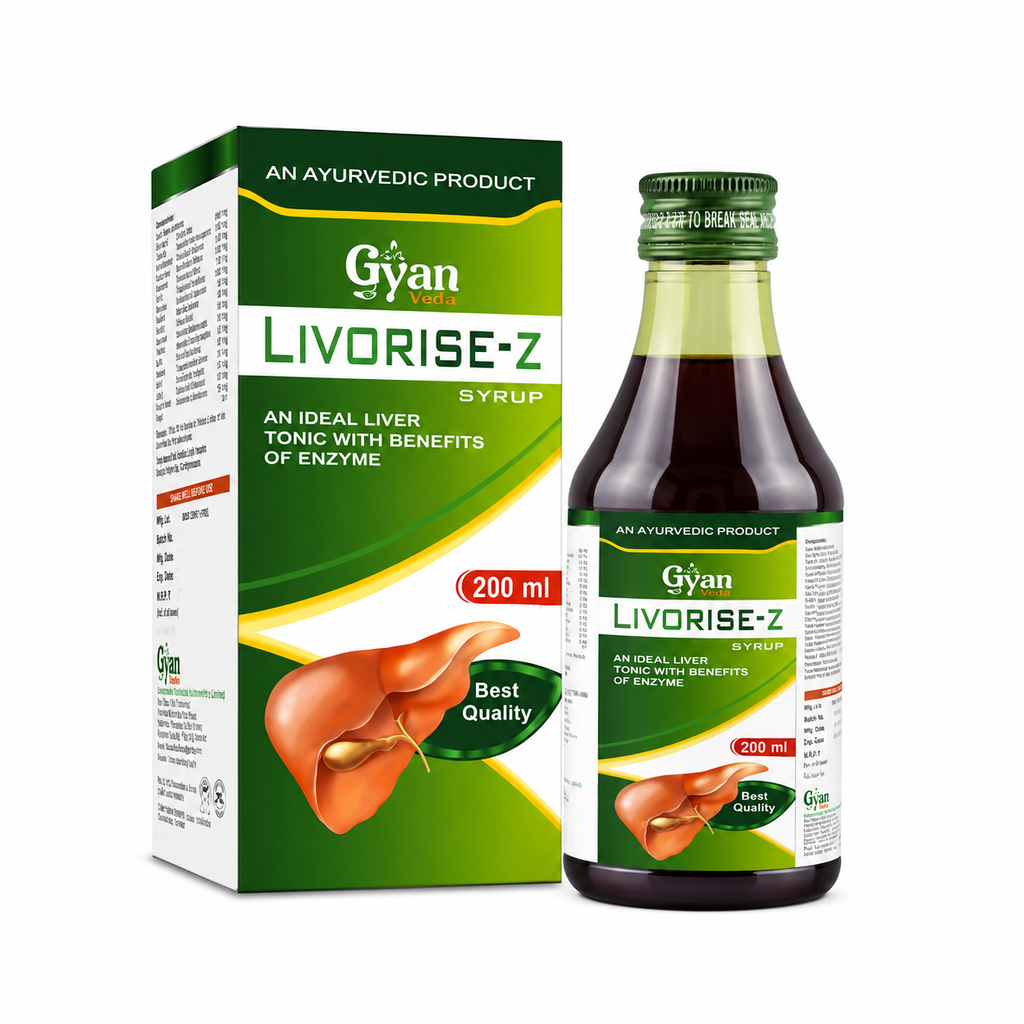 LIVORISE-Z SYRUP - Ayurvedic Liver Support Syrup