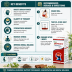 Ayurvedic Memory King Syrup for Brain & Memory Support