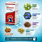 Ayurvedic Memory King Syrup for Brain & Memory Support