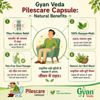 Piles Care Capsules - Ayurvedic Relief for Hemorrhoids & Fissures