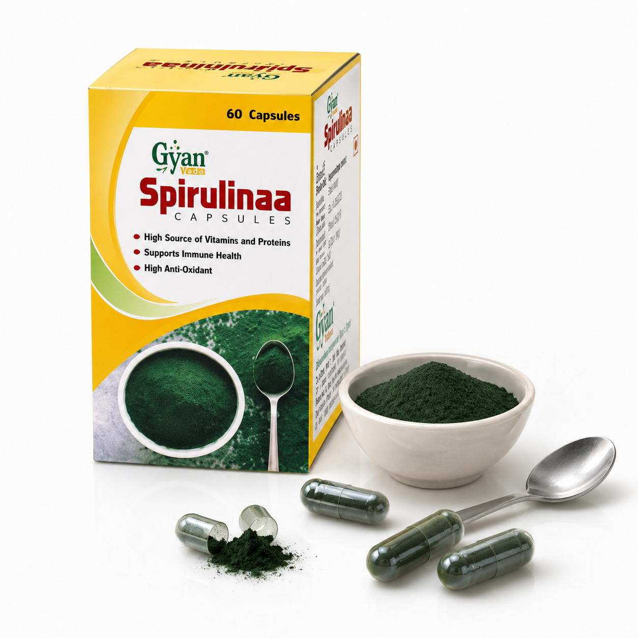 Spirulina Capsule – 60 Capsules