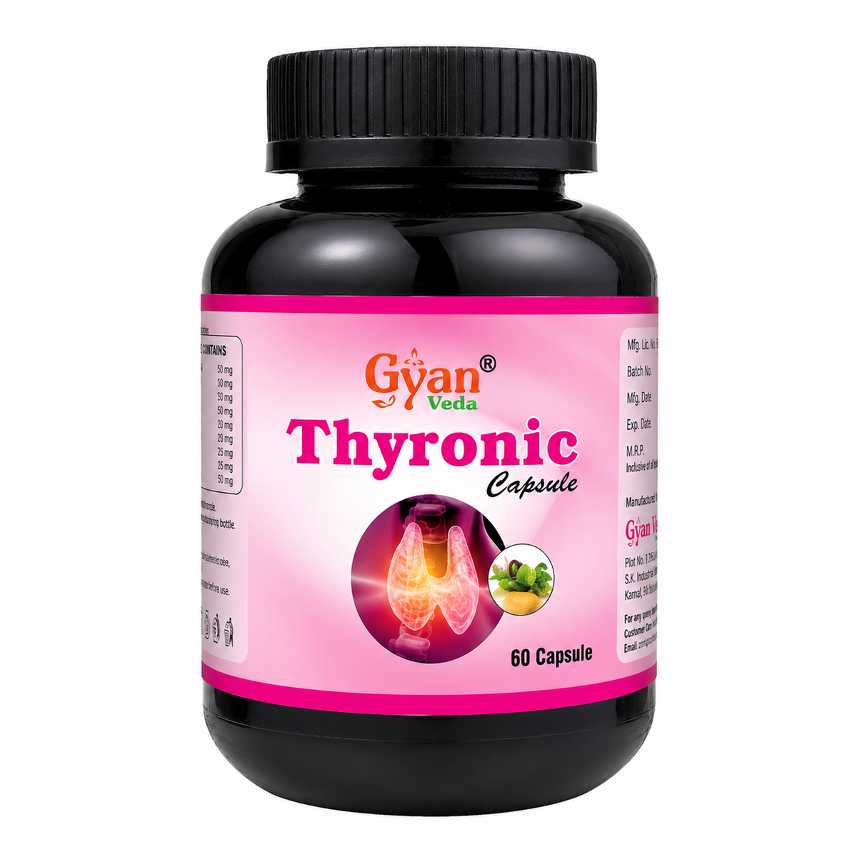 Thyronic Capsules - Ayurvedic Thyroid Care & Hormonal Support