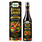 Jeevan Amrit Juice - 66 Herbs & Berries Blend for Immunity, Energy & Daily Wellness (1000ml)